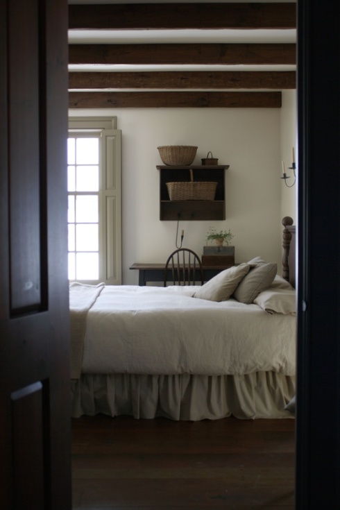 simple country bedroom