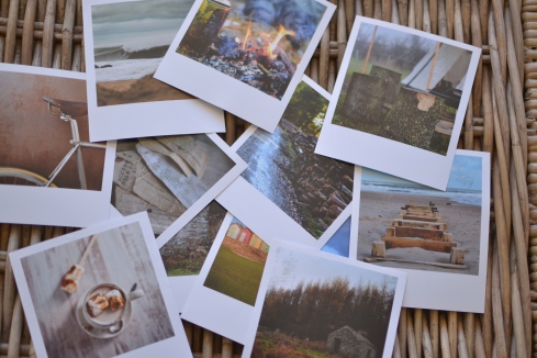 Print any digital photo as a polaroid free template from Decorators Notebook blog