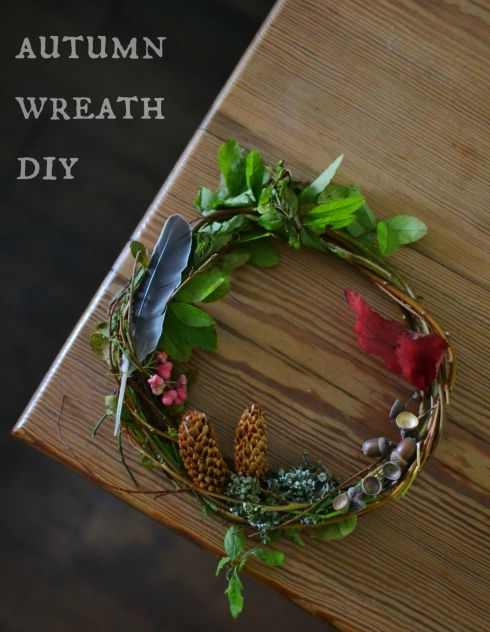 autumn wreath DIY